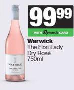 Warwick The First Lady Dry Rose-750ml