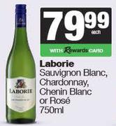 Laborie Sauvignon Blanc, Chardonnay, Chenin Blanc Or Rose-750ml