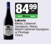 Laborie Merlot,Cabernet Sauvignon,Shiraz,Merlot Cabernet Sauvignon Or Pinotage-750ml