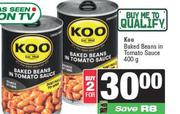   Koo Baked Beans In Tomato Sauce-For 2 x 400g