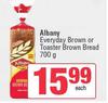 Albany Everyday Brown Or Toaster Brown Bread-700g