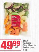 Spar Freshline Stew Mixes For Beef Or Lamb-1Kg