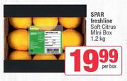 Spar Freshline Soft Citrus Mini Box-1.2Kg Per Box