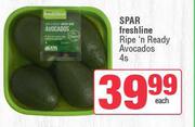 Spar Freshline Ripe n Ready Avocados-4s