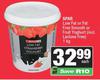 Spar Low Fat Or Fat Free Smooth Or Fruit Yoghurt-1Kg