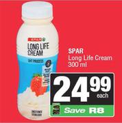 Spar Long Life Cream-300ml