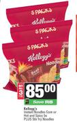 Kellogg's Instant Noodles Core Or Hot & Spicy-For 3 x 5s Plus Stir Fry Noodles