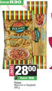 Polana Macaroni Or Spaghetti-For 2 x 500g