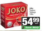 Joko Tagless Teabags-100s
