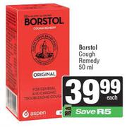 Borstol Cough Remedy-50ml