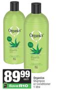 Organics Shampoo Or Conditioner-1L