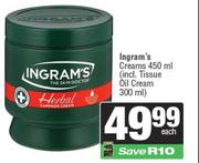 Ingram's Cream-450ml