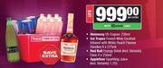 Hennessy VS Cognac 750ml+Ice Tropez French Wine Handies 6x275ml+Red Bull Energy Drink 4x250ml