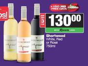 Shortwood White, Red Or Rose-For 3 x 750ml