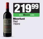 Meerlust Red-750ml