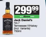 Jack Daniel's No.7 Tennessee Whisky-750ml