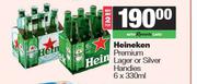 Heineken Premium Lager Or Silver Handies-For 2 x 6 x 330ml