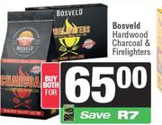 Bosveld Hardwood Charcoal & Firelighters-For Both