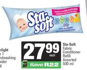 Sta Soft Fabric Conditioner Refill Assorted-500ml