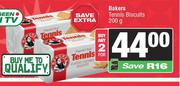 Bakers Tennis Biscuits-For 2 x 200g