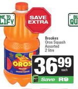 Brookes Oros Squash Assorted-2L