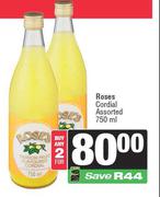 Roses Cordial Assorted-For 2 x 750ml