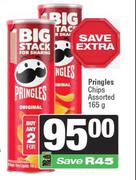 Pringles Chips Assorted-For 2 x 165g