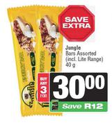 Jungle Bars Assorted-For 3 x 40g