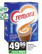 Cremora  Tea & Coffee Creamer-750g Each