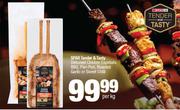Spar Tender & Tasty Deboned Chicken Espetada BBQ, Peri-Peri, Roasted Garlic Or Sweet Chilli-Per Kg