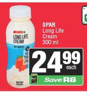 Spar Long Life Cream-300ml Each