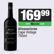 Allesverloren Cape Vintage-750ml