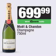 Moet & Chadon Champagne-750ml