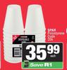 Spar Polystyrene Cups-20s