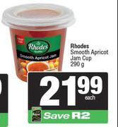 Rhodes Smooth Apricot Jam Cup-290g