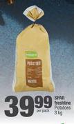 Spar Freshline Potatoes-3Kg Per Pack