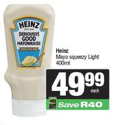 Heinz Mayo Squeezy Light-400ml