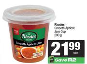 Rhodes Smooth Spricot Jam Cup-290g