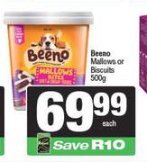 Beeno Mallows Or Biscuits-500g