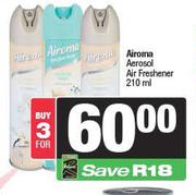 Airoma Aerosol Air Freshener-For 3 x 210ml