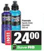 Powerade Sports Drink Assorted-For 2 x 500ml