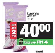 Long Chips Assorted-For 2 x 75g