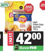 Lay's Potato Chips Assorted-For 2 x 120g