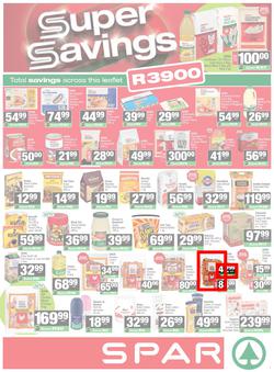 SPAR & SUPERSPAR Western Cape : Super Savings (08 July - 21 July 2026), page 1