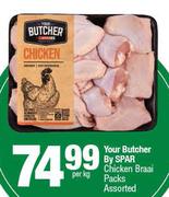 Your Butcher By Spar Chicken Braai Packs Assorted-Per Kg