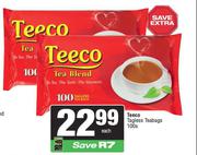 Teeco Tagless Teabags-100s