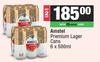 Amstel Premium Lager Cans-For 2 x 6 x 500ml