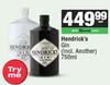 Hendrick's Gin-750ml Each