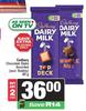 Cadbury Chocolate Slabs Assorted-For 2 x 80g