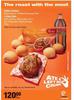 Chikka Chicken Roasted Chicken + 6 Whole Hamburger Rolls + Coca Cola 2L-Per Combo